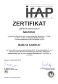 Mediator-Zertifikat